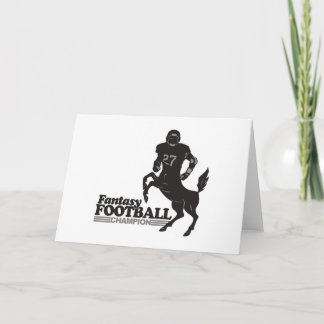 Carte Champ de football Imaginaire