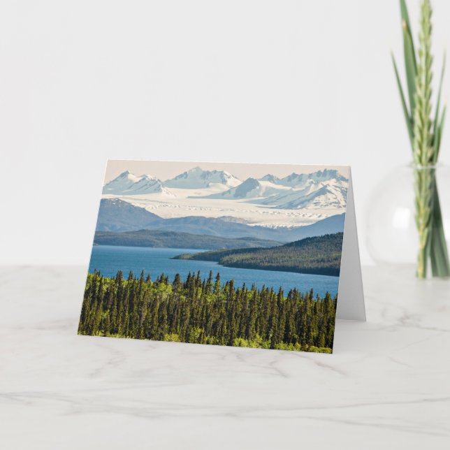 Carte Champ de glace de Juneau de lac Atlin (blanc à (Devant)