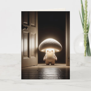 Carte Champignon d'anniversaire Munchkin brille dans une
