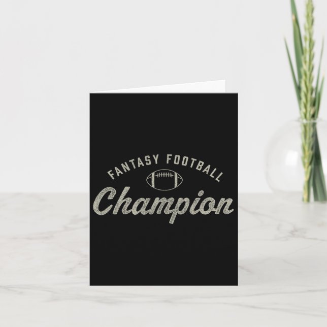 Carte Champion Fantastique de Football Fantastique Jour  (Devant)
