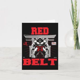 Carte Championnat Red Belt En Vue !