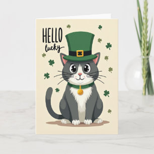 Carte Chance Chat Trèfle