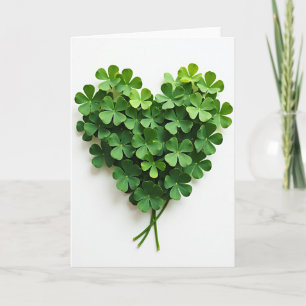 Carte Chance Cœur Vert