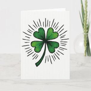 Carte Chance Coup de Chance Trèfle à Coeur