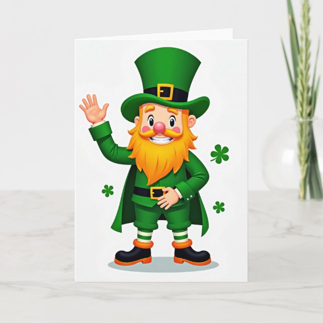 Carte Chance du Leprechaun Rayé (Devant)