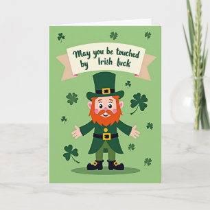 Carte Chance Irlandaise Lutins