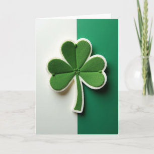 Carte Chance Shamrock Flou