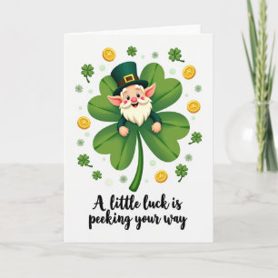 Carte Chance Trèfle Leprechaun