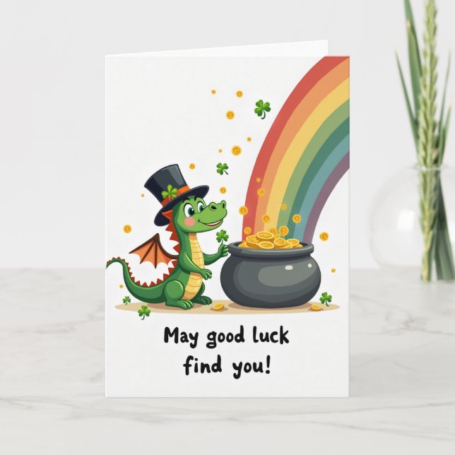 Carte Chanceuse du Dragon Lucky (Devant)