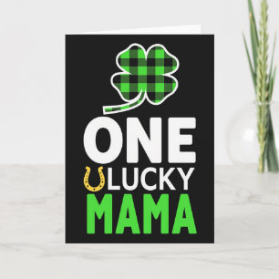 Carte Chanceuse Mama Trèfle