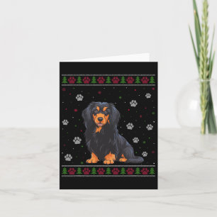 Carte Chandail de Noël de Havanais Xmas animal chien Lov