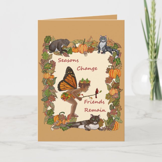 Carte Changement de saisons (Devant)