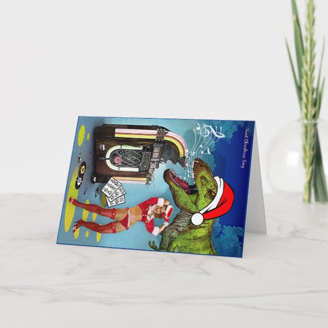 Carte Chanson de Noël douce (Devant)