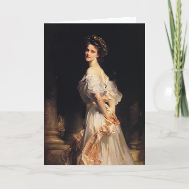 Carte Chanteur Sargent- Nancy Astor de John (Devant)