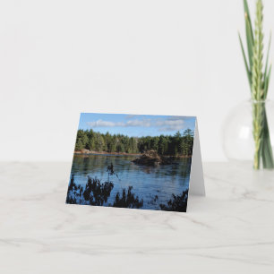 Carte Chapeau de Beaver Notecard
