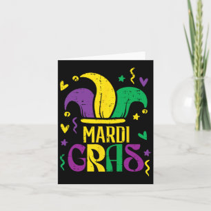 Carte Chapeau de Bouffon Mardi Gras Tenue Carnaval Homme