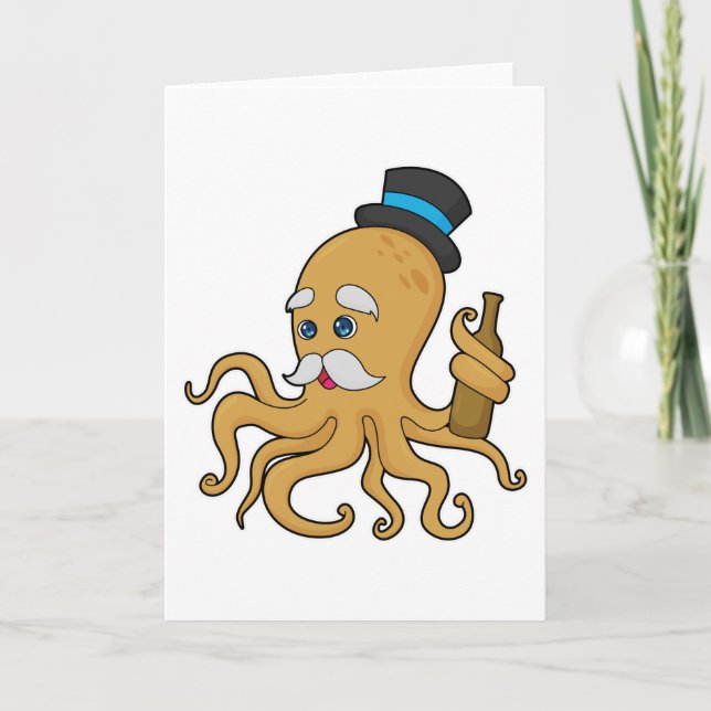 Carte Chapeau de Monsieur Pieuvre (Devant)