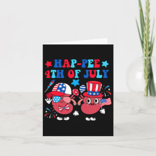 Carte Chapeau Happee 4 Juillet Rein Usa Lunettes de sole
