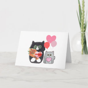 Carte Chaque jour est la fête de Meowmy 
