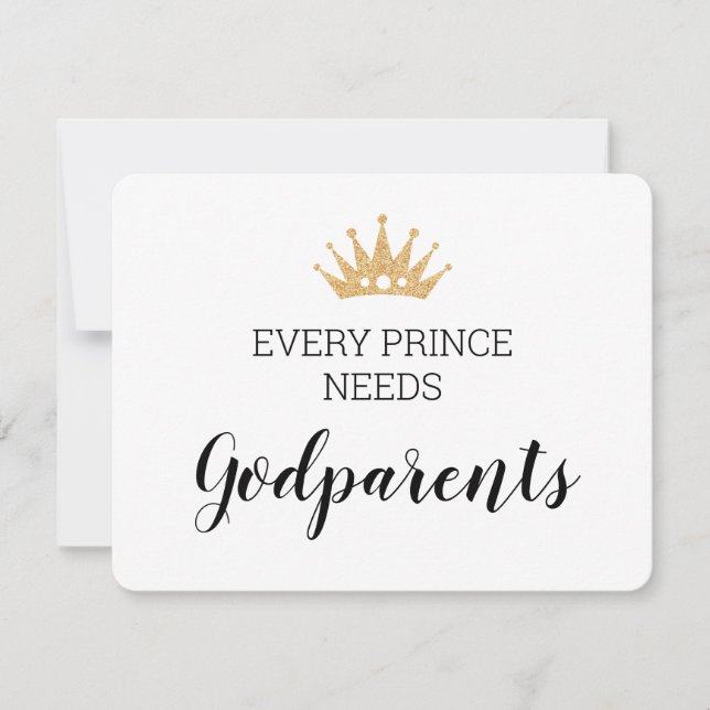 Carte Chaque Prince a besoin de beaux-parents (Devant)