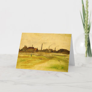 Carte Charbonnage dans le Borinage par Vincent van Gogh