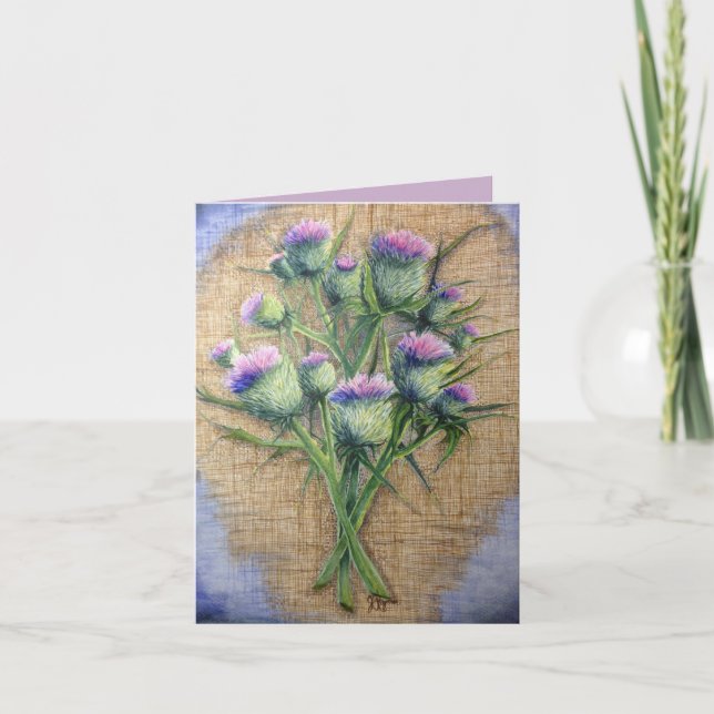 Carte Chardon écossais (Devant)