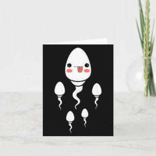 Carte Charge de sperme - Costume de groupe drôle pour Ha