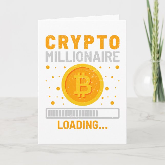 Carte Chargement de Crypto Millionaire (Devant)