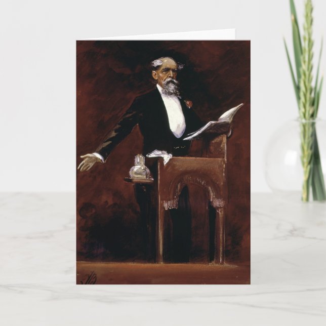 Carte Charles Dickens (Devant)