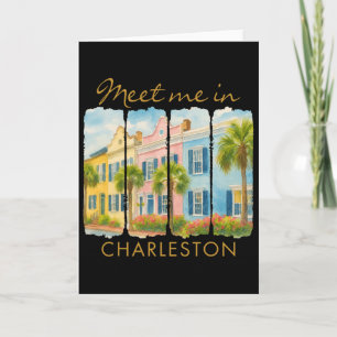 Carte Charleston Caroline du Sud Voyage Rencontre-moi à