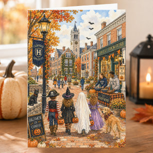 Carte Charmant village universitaire d'automne Joyeux Ha