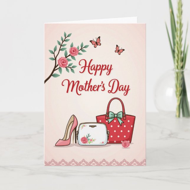Carte Charming Floral Mothers Day Card (Devant)