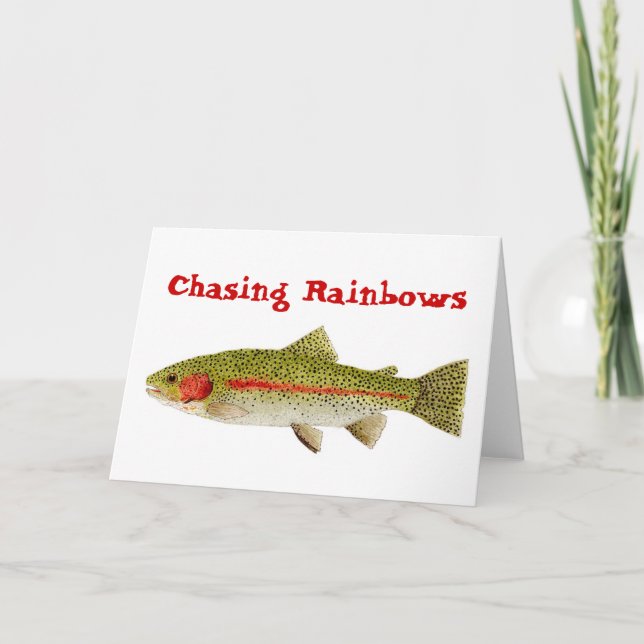Carte Chasing Rainbows (Devant)