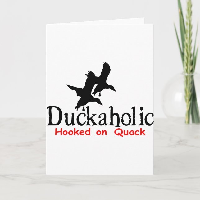 CARTE CHASSE À DUCK (Devant)