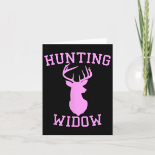 Carte Chasse À La Veuve - Chasseur De Femme De Cerf