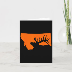 Carte Chasse à l'élan dans le Montana