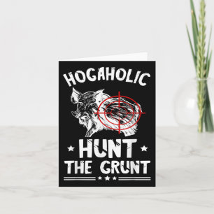 Carte Chasse au sanglier Chasse au grognement Sanglier P
