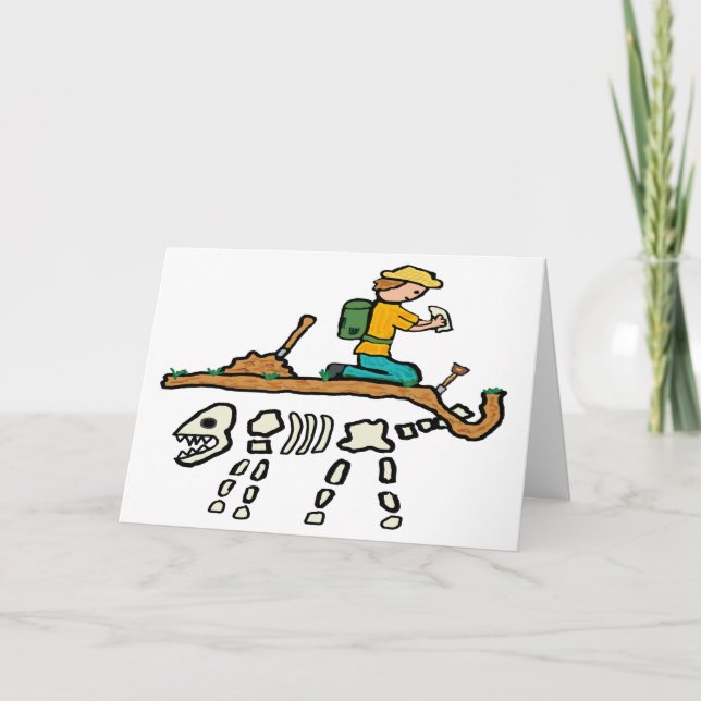 Carte Chasse aux fossiles (Devant)