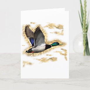 Cartes De Vœux Chasse Canard Zazzle Fr