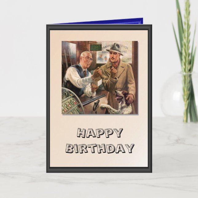 Carte Chasse et magasin de pêche (Devant)