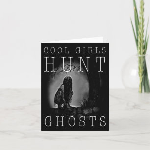 Carte Chasse Fantôme Chemise Drôle Ghosthunter Girl Para