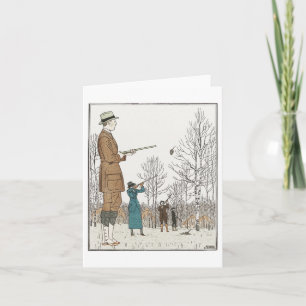 Carte Chasse vintage