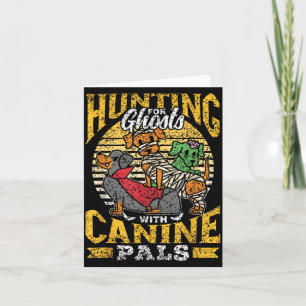 Carte Chasser les fantômes avec des amis canins Propriét