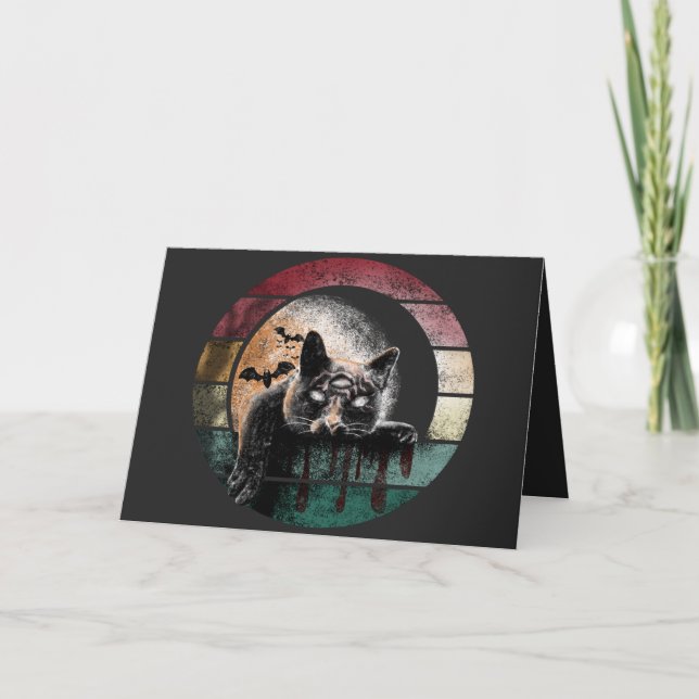 Carte Chat à trois yeux (Devant)