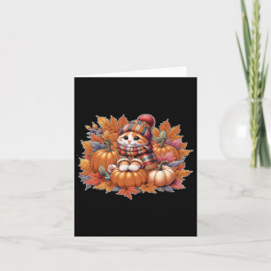 Carte Chat-automne-feuille-bonjour-automne-chat-chaton-a