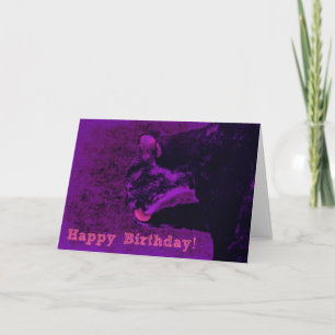 Carte Chat d'anniversaire