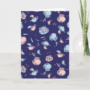 Carte Chat Dans Le Casquette Le Motif du poisson