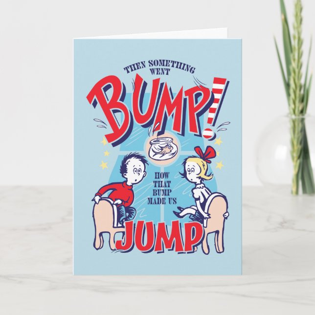 Carte Chat dans le Casquette | Puis Quelque Chose A Bomb (Devant)