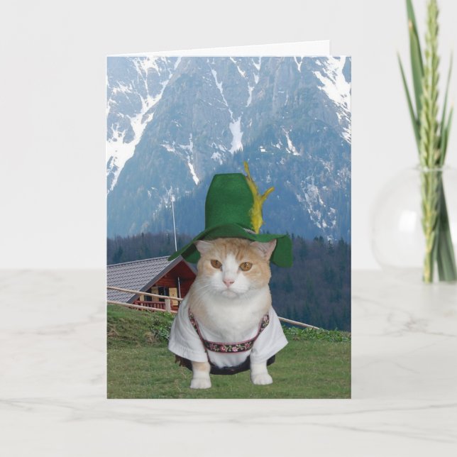 Carte Chat de Customizable (Devant)