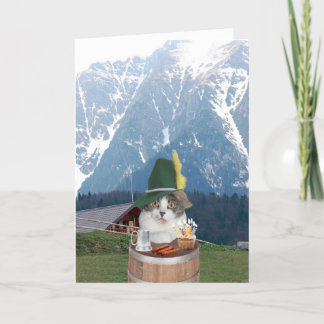 Carte Chat de Customizable